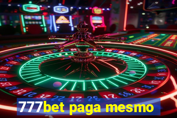 777bet paga mesmo